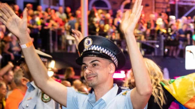 Mum shows up for cop son as double-murder case delayed