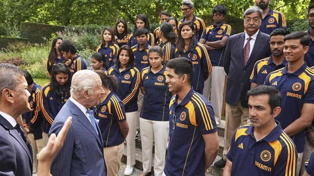 Breakfast-time cricket at the Olympics, for the players