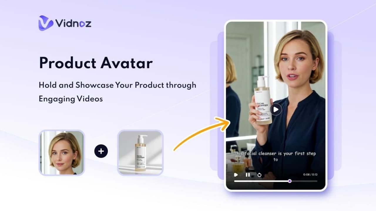 Vidnoz AI Unveils Product Avatar and Interactive Avatar, Redefining Marketing Video