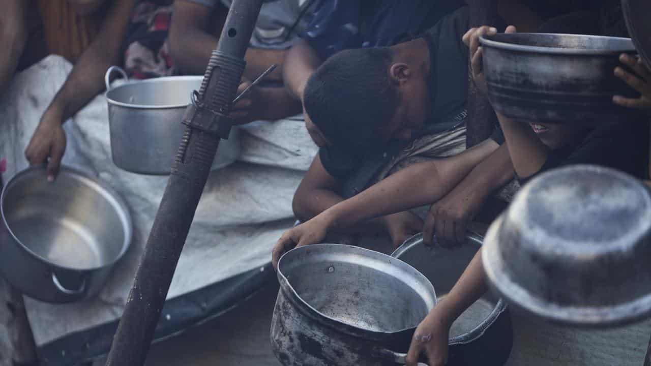 Crush at Gaza food hub kills 20 as crowd panics