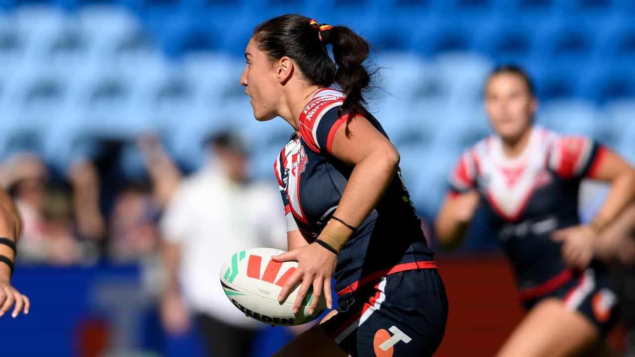 Roosters hold off Broncos to top NRLW table