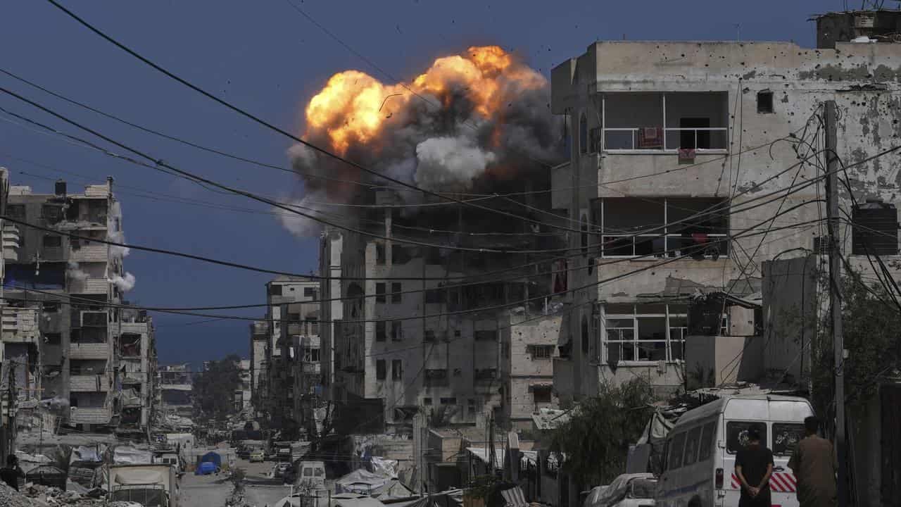 UK, Australia, allies say Gaza Strip war 'must end now'