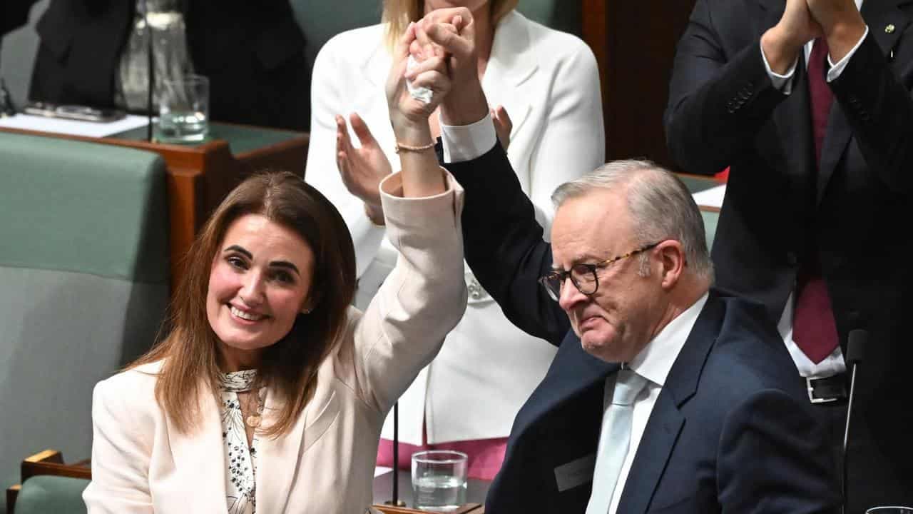 Dutton dethroner shares emotional journey to parliament