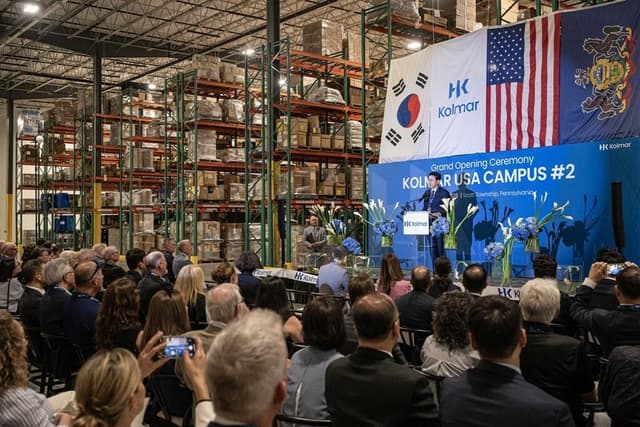 Kolmar Korea Launches Full Operation of 2nd US Factory, Establishing K-Beauty's 'Tariff Safe Zone' in America