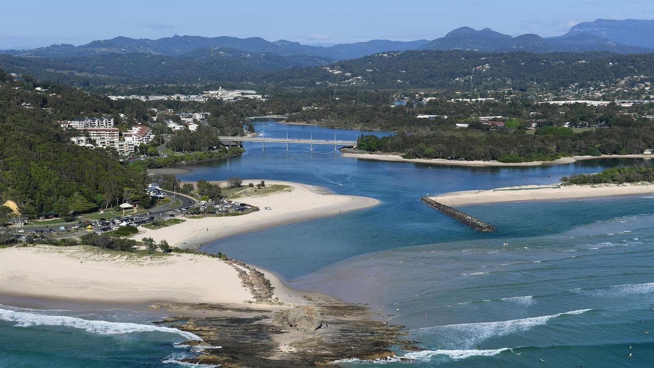 Body in creek fourth grim discovery on glitter strip