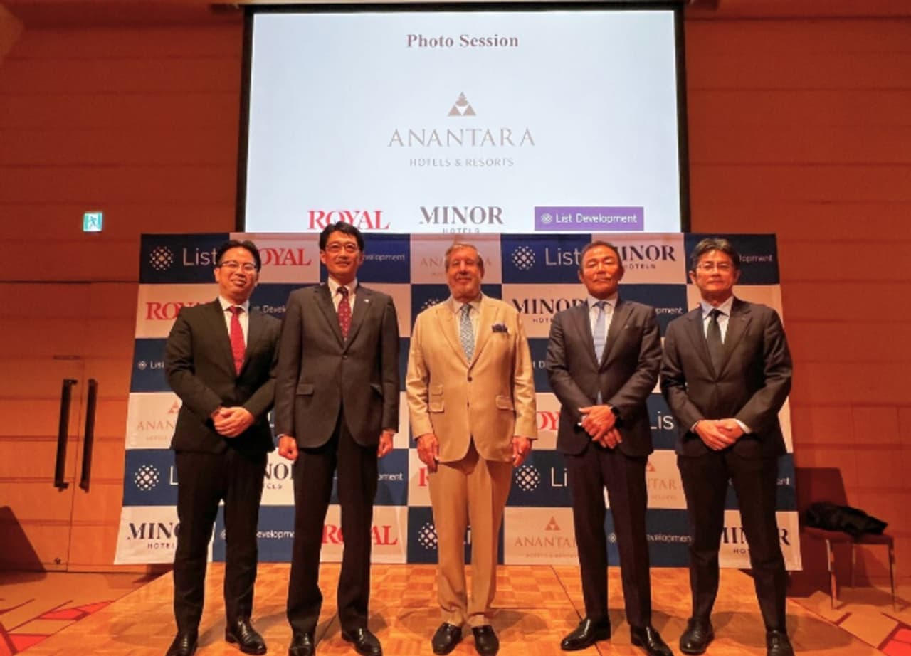 A List Development, a member of the comprehensive real estate company List Group, announces a new hotel resort project under the luxury hotel brand "Anantara", marking the brand's first entry into Japan