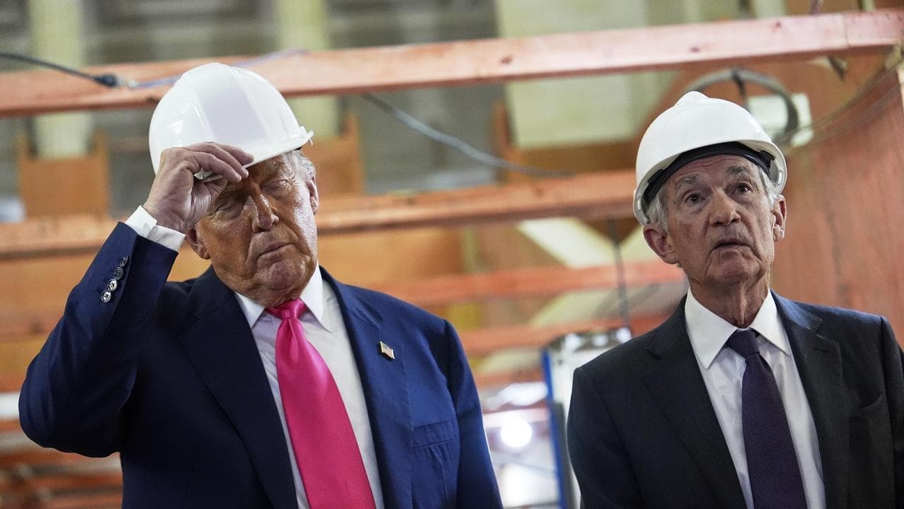 Trump and Powell bicker over cost of Fed building reno