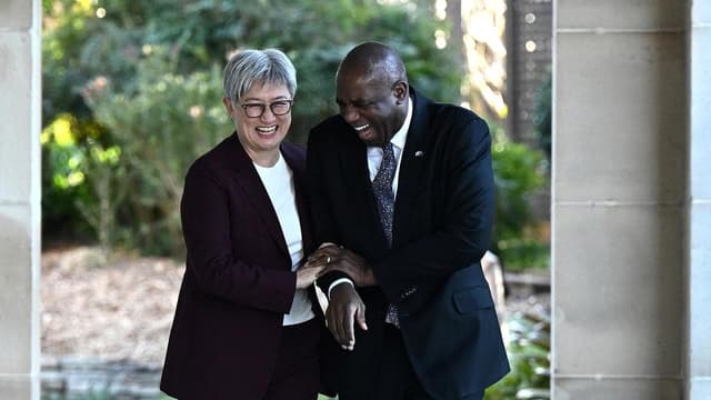 'Anchor in a volatile world': Australia, UK draw closer