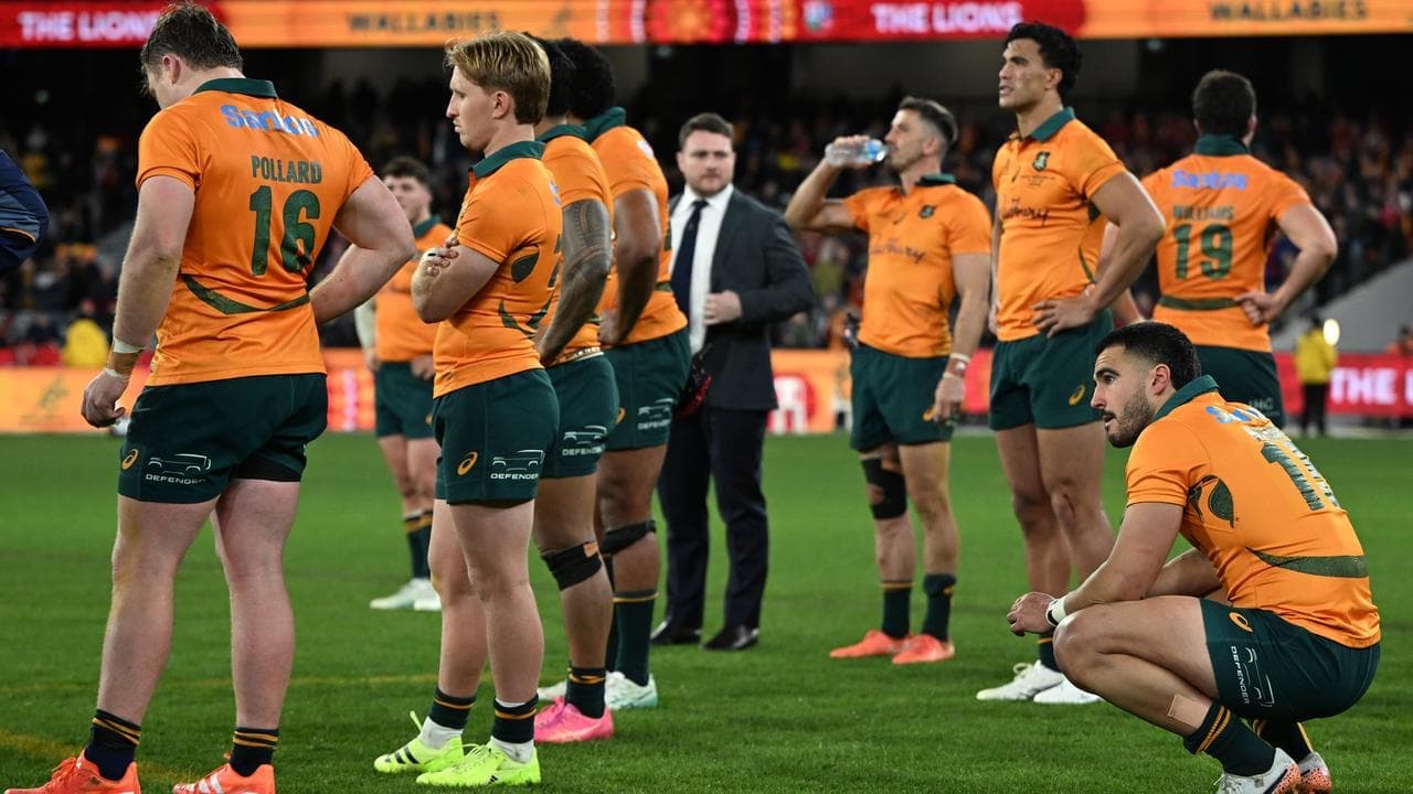 Wounded Wallabies vow to rebound for third Lions Test