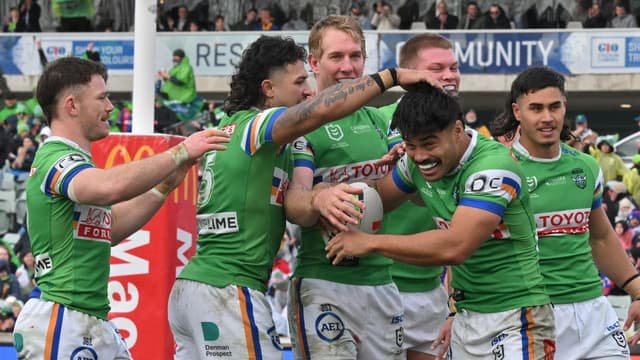 Youth proving key for rampant Raiders in NRL title bid