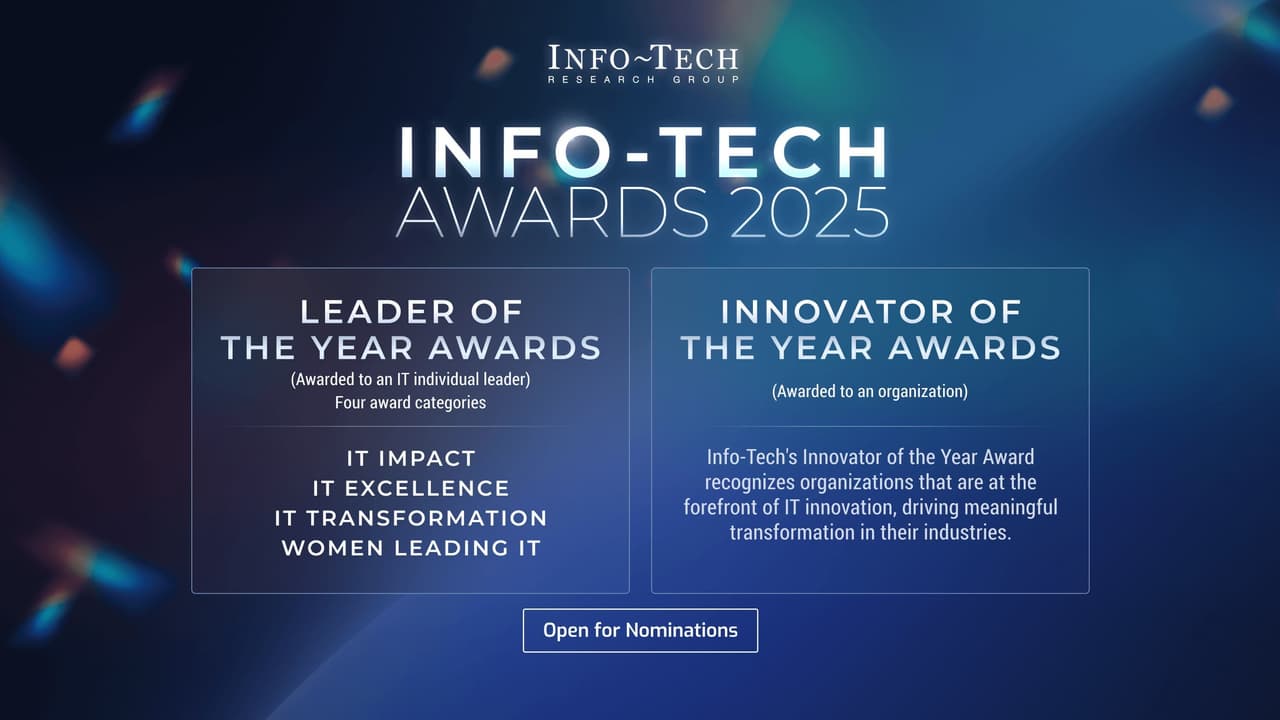 Info-Tech Research Group Extends Annual Awards Nomination Deadlines as Recognition Program For IT Leadership Grows