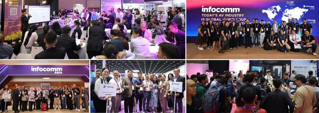 InfoComm Asia 2025 surpasses last year's international buyers, enforcing the growth of high-quality projects in Asia Pacific
