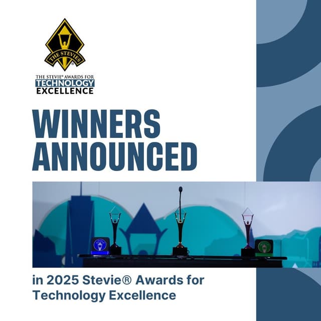 Winners in Second Annual Stevie® Awards for Technology Excellence Announced