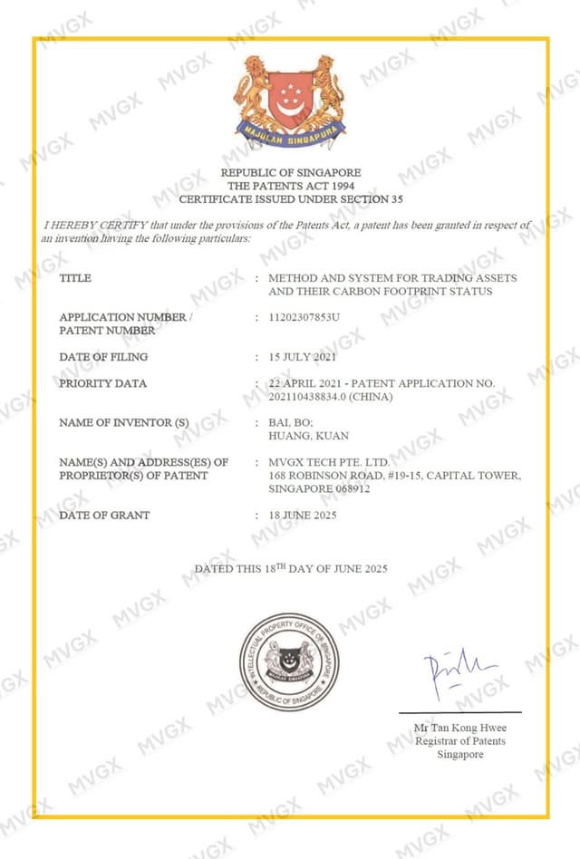Carbon Stablecoin Framework Patented by Singapore's Alpha Ladder Group, Advancing Sustainable and Equitable Cross-border Payments & FX Infrastructure