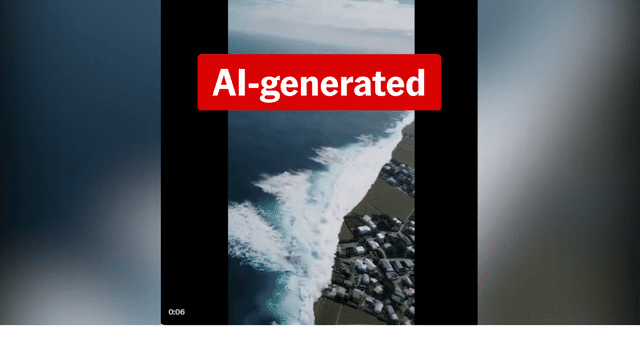 Tsunami images test truth after Russian earthquake