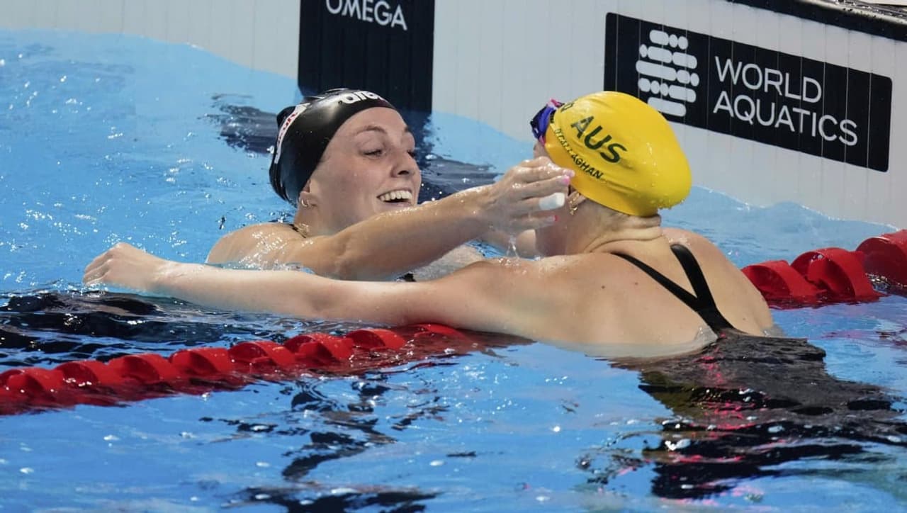 Tired O'Callaghan upset in women's 100m freestyle final