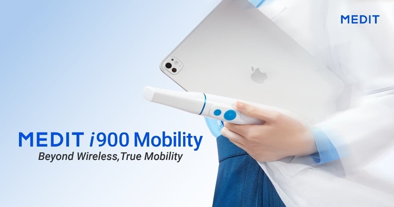Medit to Reveal New Medit i900 Mobility, Powered by True Mobility