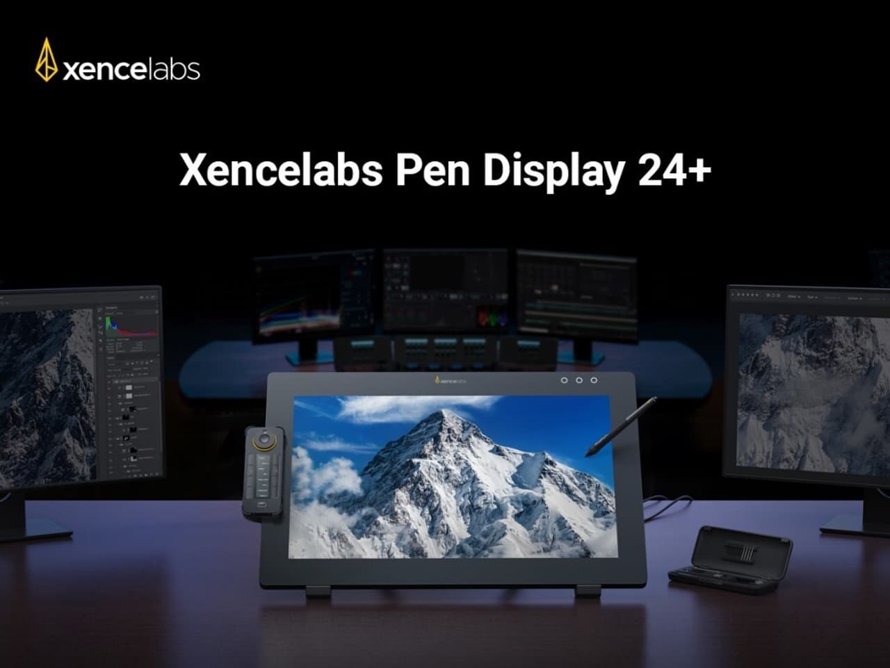 Xencelabs Unveils Pen Display 24+: The Industry-first Drawing Display with Calman Ready Color Management Built-in