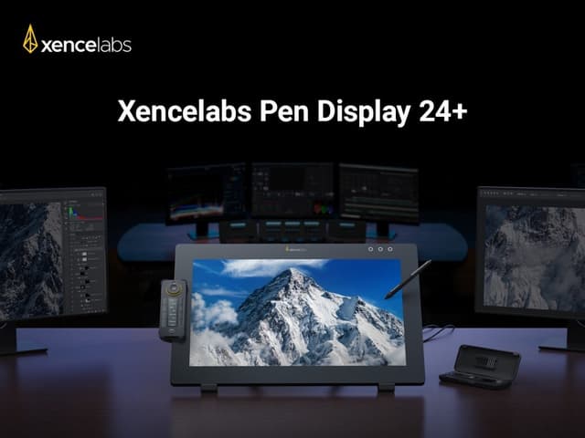 Xencelabs Unveils Pen Display 24+: The Industry-first Drawing Display with Calman Ready Color Management Built-in