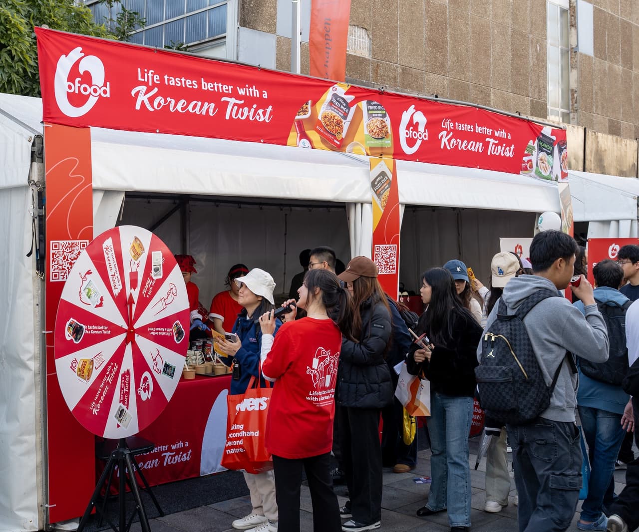 Daesang's O'food Draws Thousands at Australia's Largest University Festival