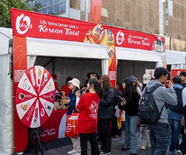 Daesang's O'food Draws Thousands at Australia's Largest University Festival