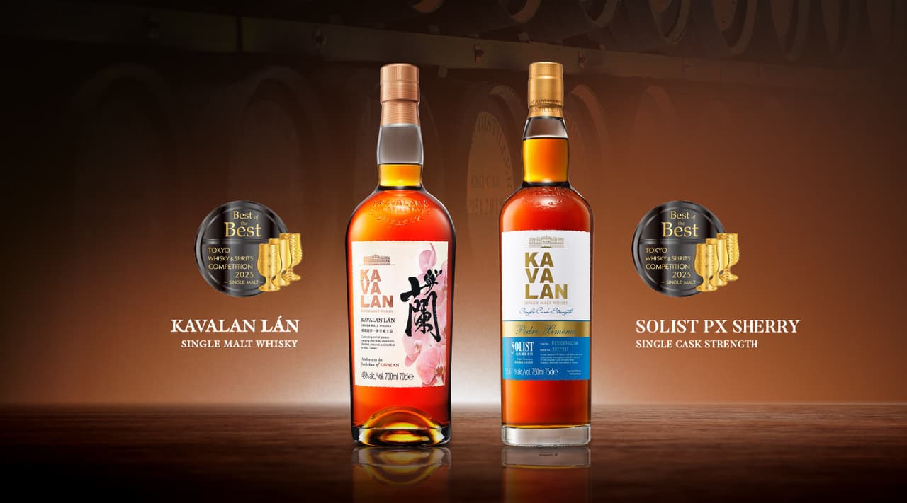 Kavalan Makes History at Tokyo Whisky and Spirits Competition 2025 Clinching Double 'Best of the Best Single Malt'