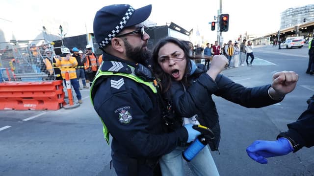 Activists arrested as students strike for Palestine