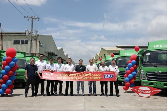 FORLAND Gains Popularity in Southeast Asia, Delivers 260 Trucks to Philippines