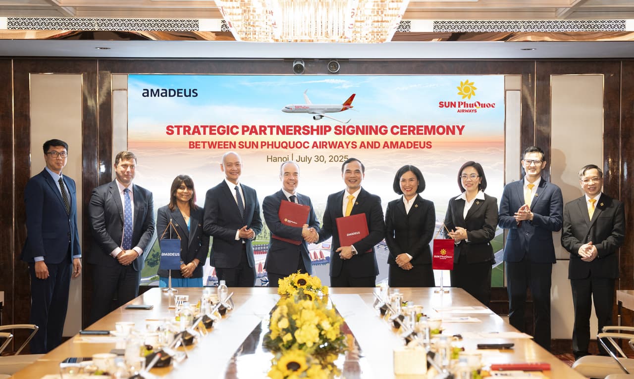 Vietnam's first resort airline Sun PhuQuoc Airways adopts Amadeus Altéa PSS, Sky suite and Revenue Accounting to launch and grow its business