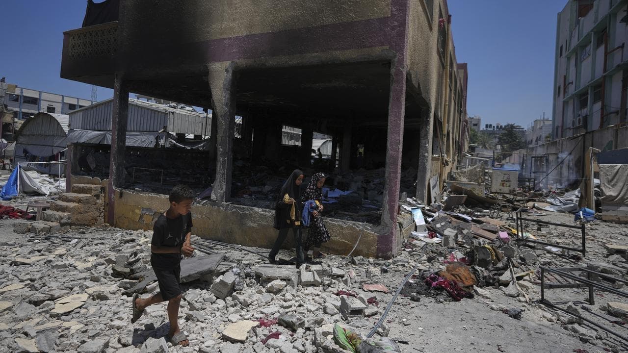 Israel bombs Gaza amid call for action against famine