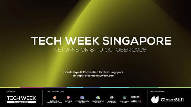 Tech Week Singapore 2025: Tech and AI converge with key sectors to power innovations across the region