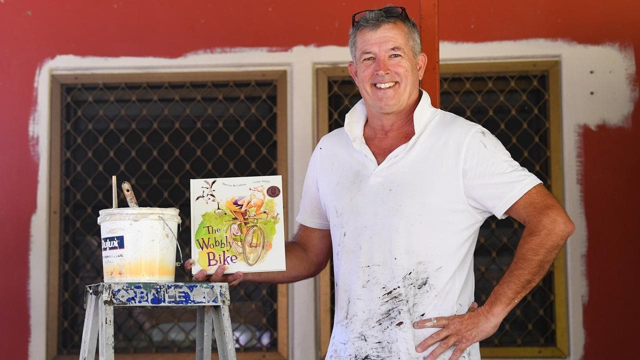 Darwin tradie's Wobbly Bike debut wins kid's book prize