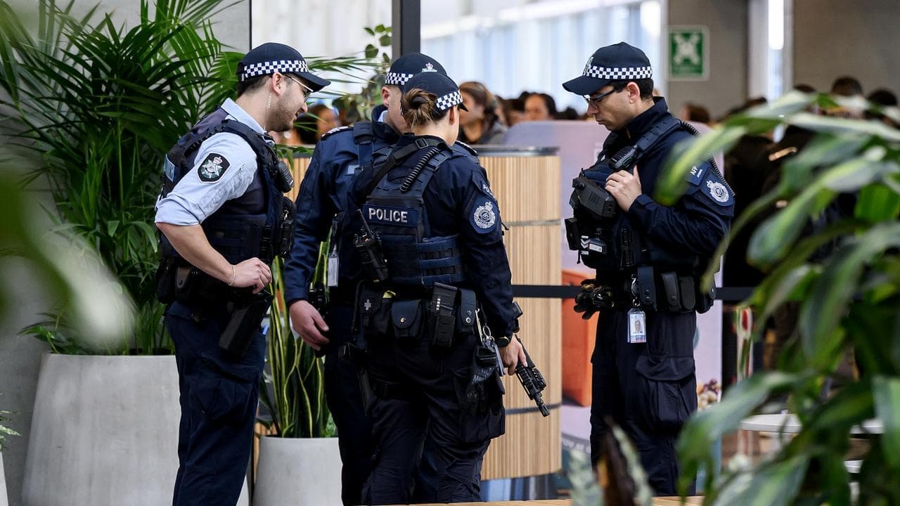 Man's 'bizarre' comments after airport gunshot fracas