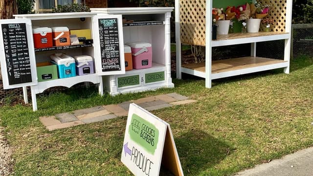 The country economy of flowers, focaccia and friendship