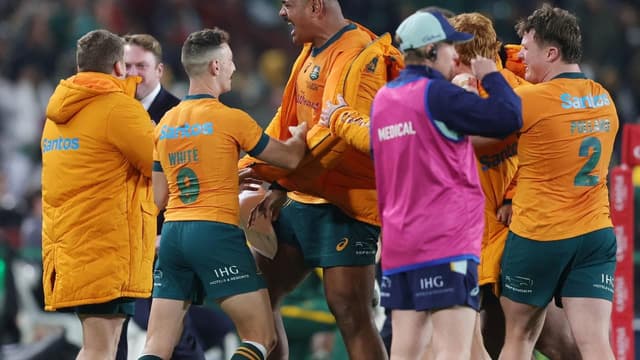 'I'm blown away': coach hails Wallabies' crazy comeback