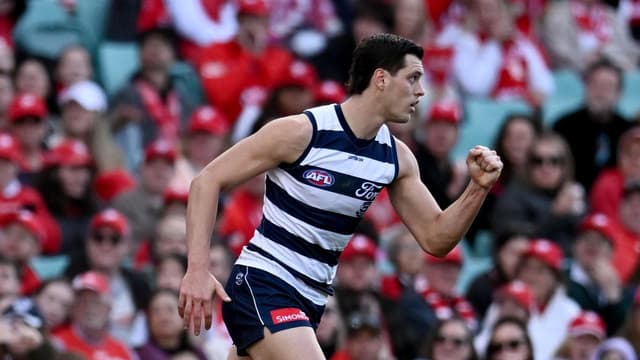 Cats return to AFL top two as Cameron goes goalless
