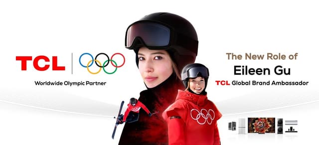 TCL appoints Olympic ski champion Eileen Gu as Global Brand Ambassador
