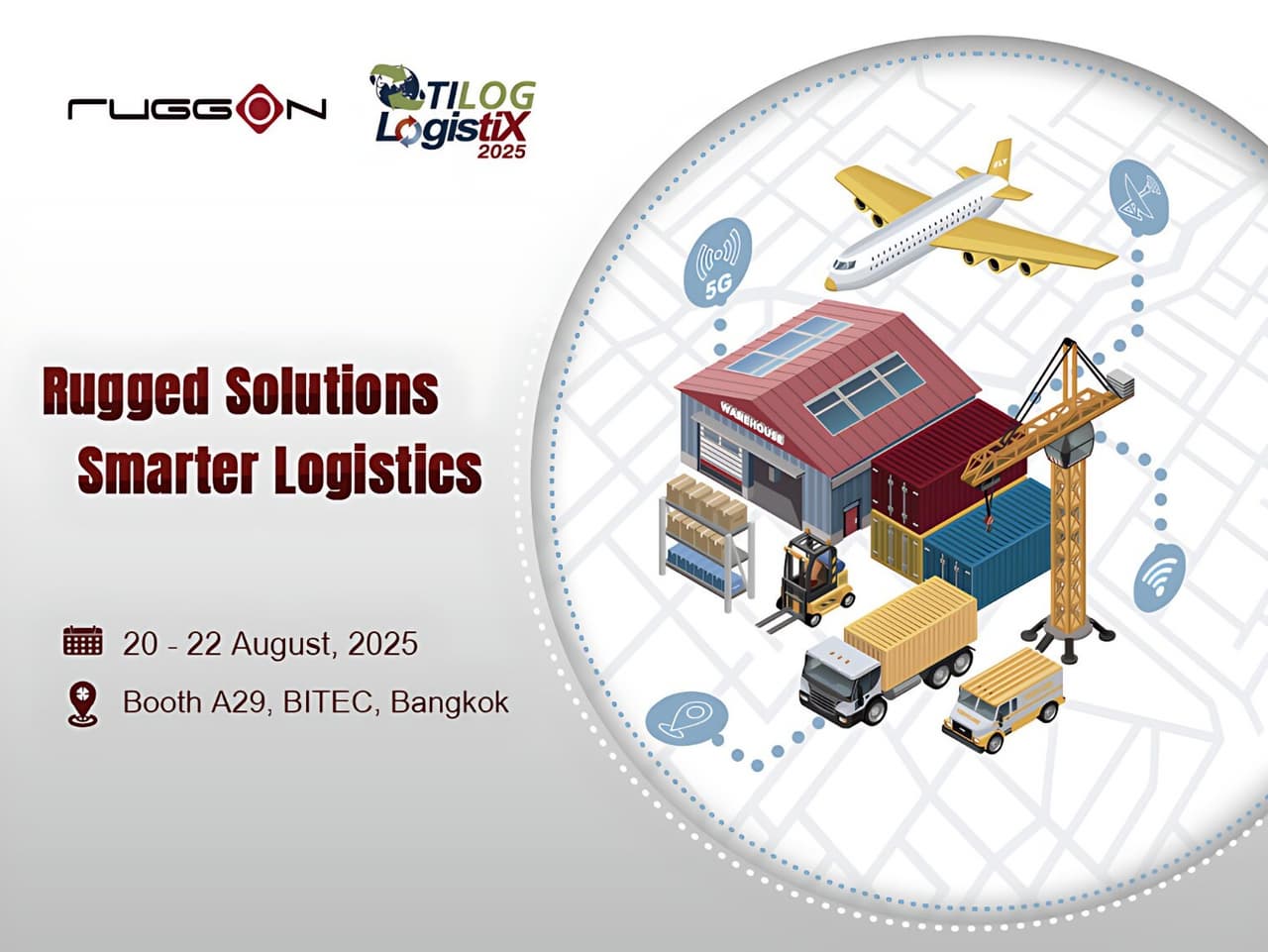 RuggON Showcases AI-Powered Rugged Solutions to Boost Efficiency, Safety, and Connectivity in Logistics at TILOG LOGISTIX 2025
