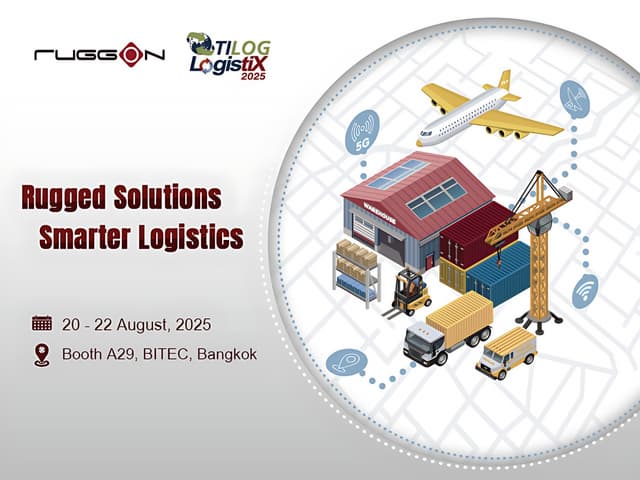 RuggON Showcases AI-Powered Rugged Solutions to Boost Efficiency, Safety, and Connectivity in Logistics at TILOG LOGISTIX 2025