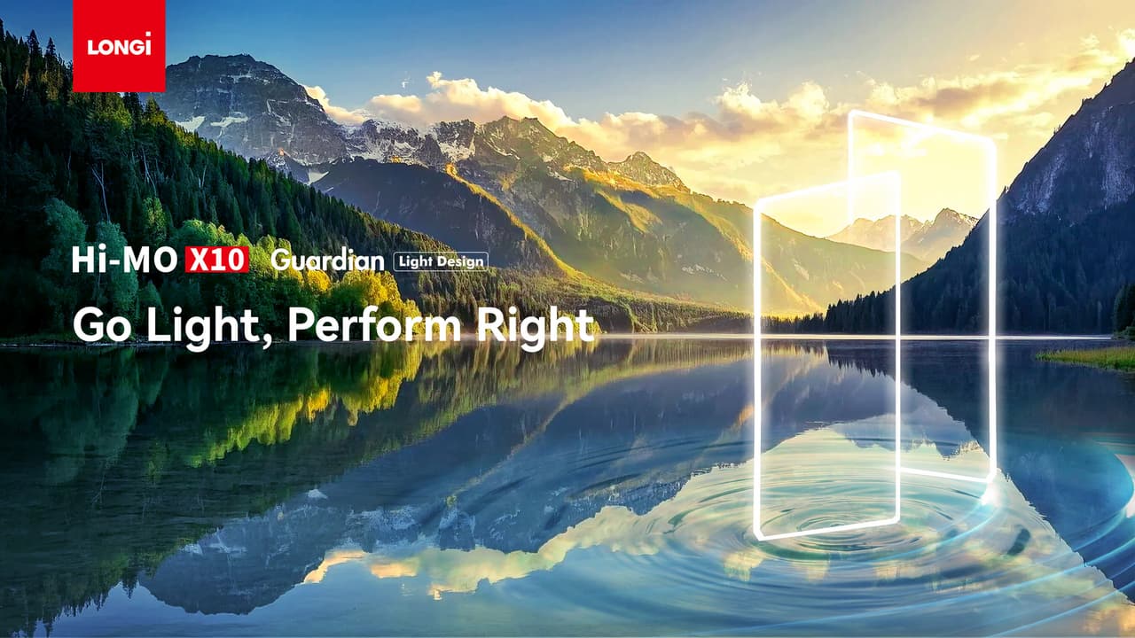 LONGi Launches Lightweight Module, Officially Entering Low-Load Market