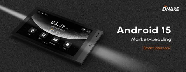 DNAKE Launches H618 Pro: Industry-First Android 15 Indoor Monitor for Smart Intercom Systems