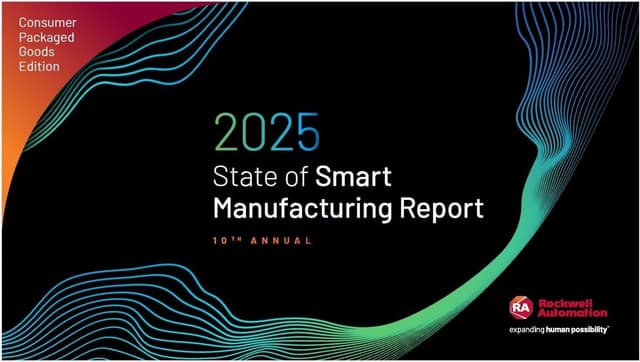 Rockwell Automation Report Finds CPG Industry Prioritizing Innovation Over Cost-Cutting
