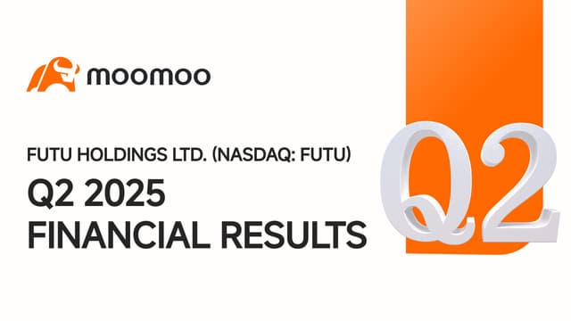 Moomoo's Parent Company Futu Releases Q2 2025 Results: Net Income up 105% YoY to US$339 Million