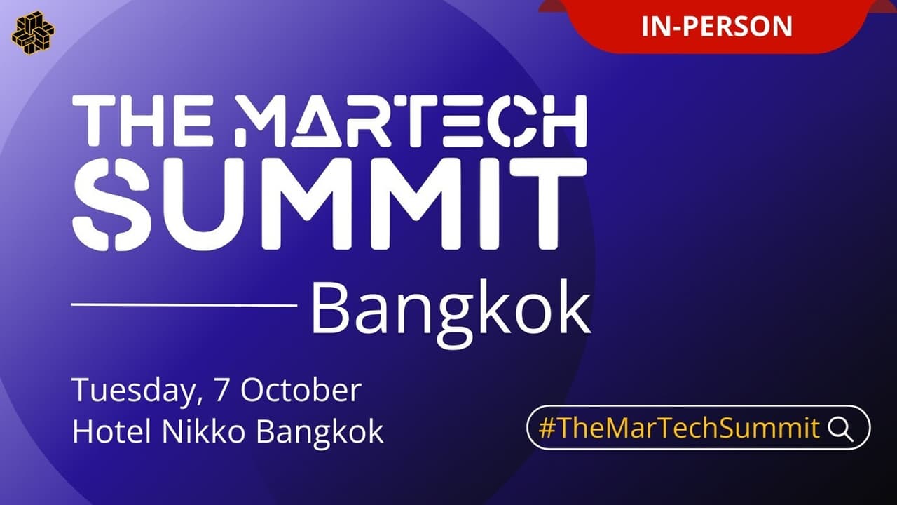 The MarTech Summit Bangkok, 7 October 2025 @ Hotel Nikko