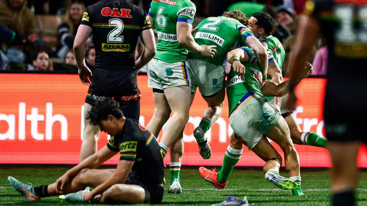 Raiders pull off 'gritty' golden-point win over Penrith