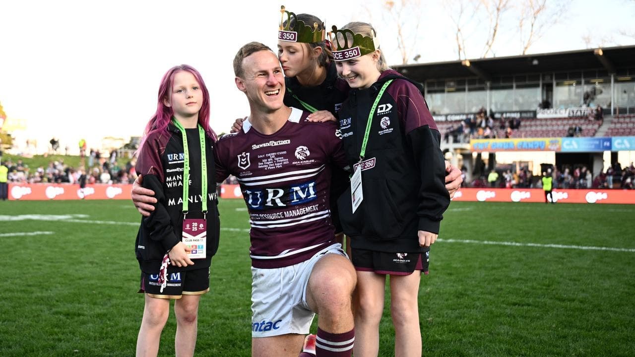 Milestone man Cherry-Evans stars as Manly lick Dolphins