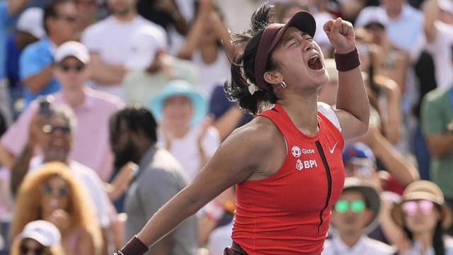 Rising star makes grand slam history for Philippines