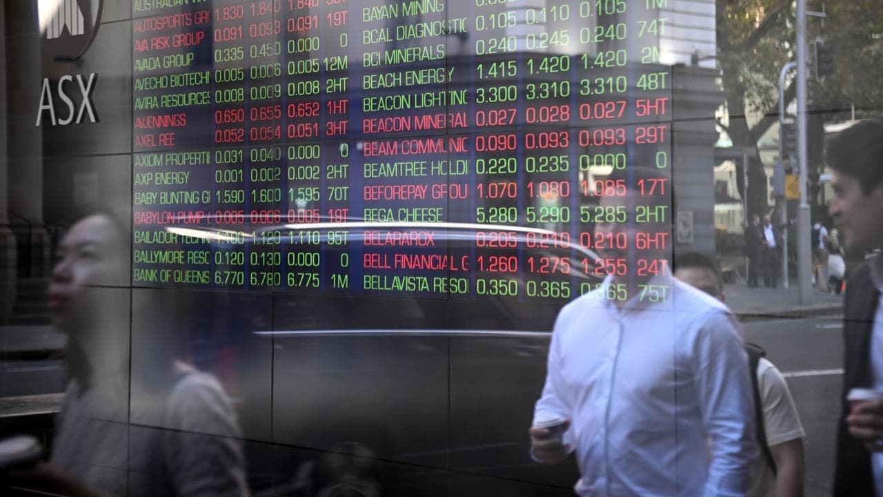 Aussie shares pare gains after record reset