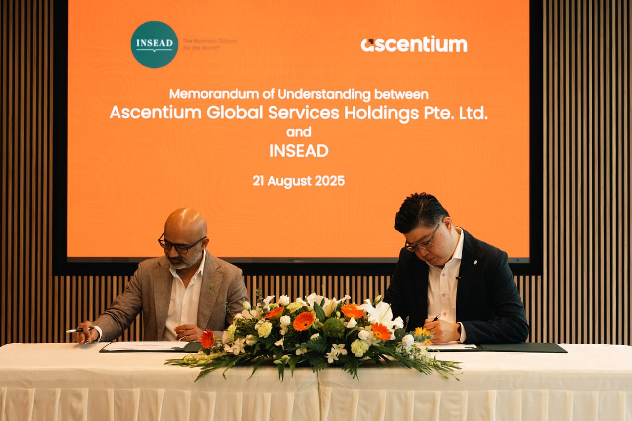 Ascentium and INSEAD Forge Partnership to Launch Bespoke Leadership Development Programme