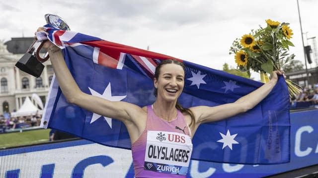 Diamond bound: Olyslagers leaps to glory in Zurich